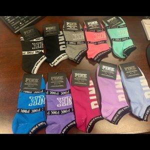 10 pair Victoria Secret PINK Socks NWT